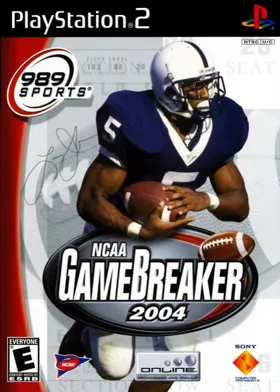 NCAA GameBreaker 2004 box cover front